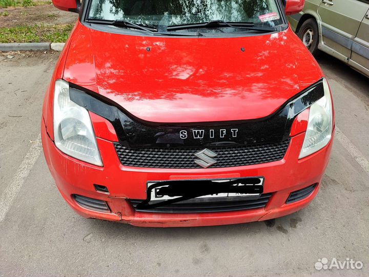 Дефлектор капота Suzuki swift 2