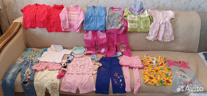 Вещи пакетом на девочку 2 года