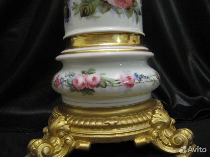 Старинная керосиновая лампа конец XIX начало XX в