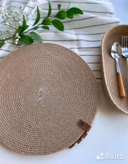 Салфетки из джута