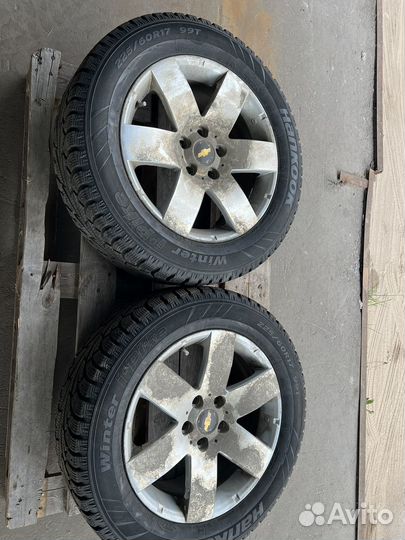 Шины на дисках chevrolet captiva