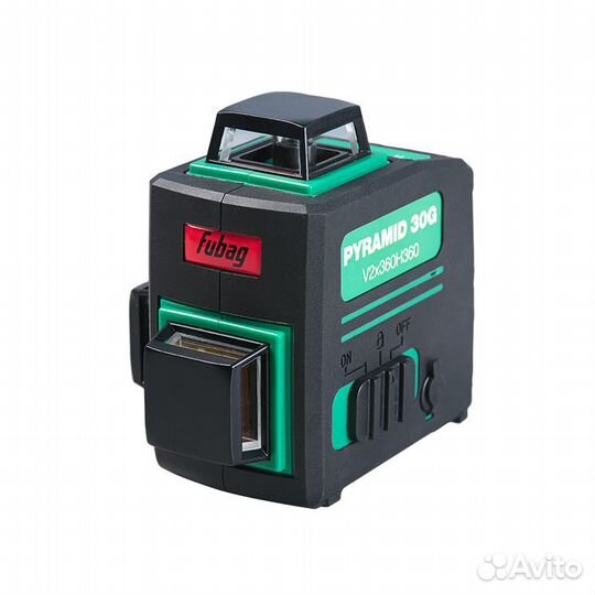 Fubag уровень лазерный 3D с зеленым лучом Pyramid