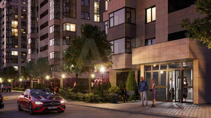 2-к. квартира, 60,7 м², 5/12 эт.