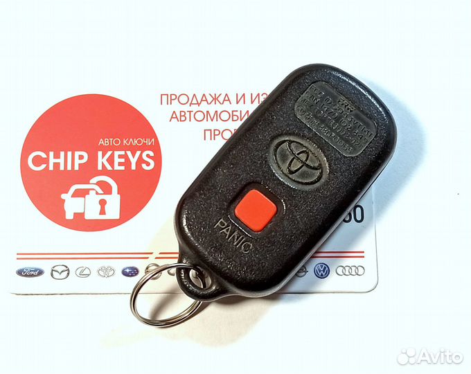 Брелок сигнализации Toyota Camry Solara GQ43VT14T