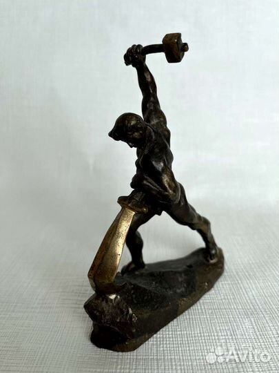 Скульптура, бронза, cccp