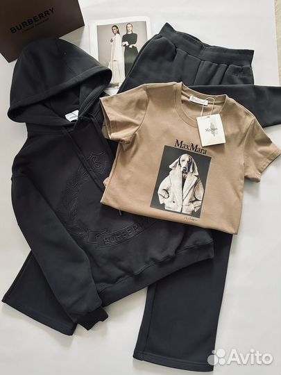 Премиальный костюм Burberry графит