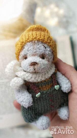 Мишка Тедди вязаный. Ручная работа