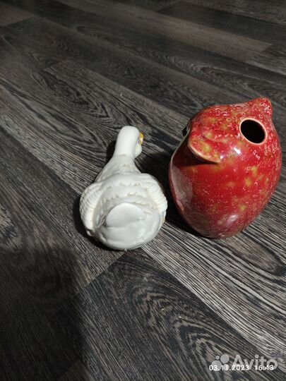 Сова керамическая фигурка