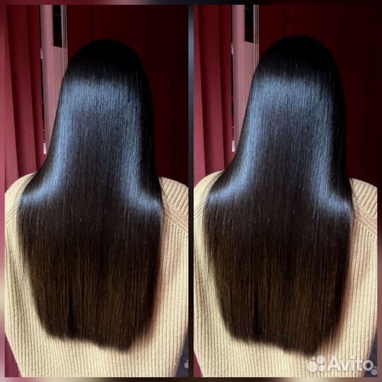 Кератиновое выпрямление