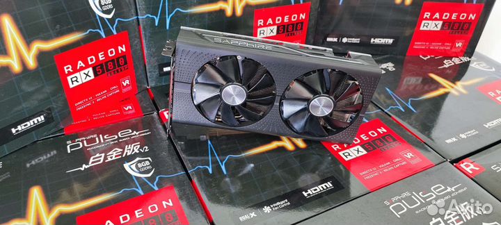 RX 580 Sapphire Pulse 2304SP Samsung 8GB
