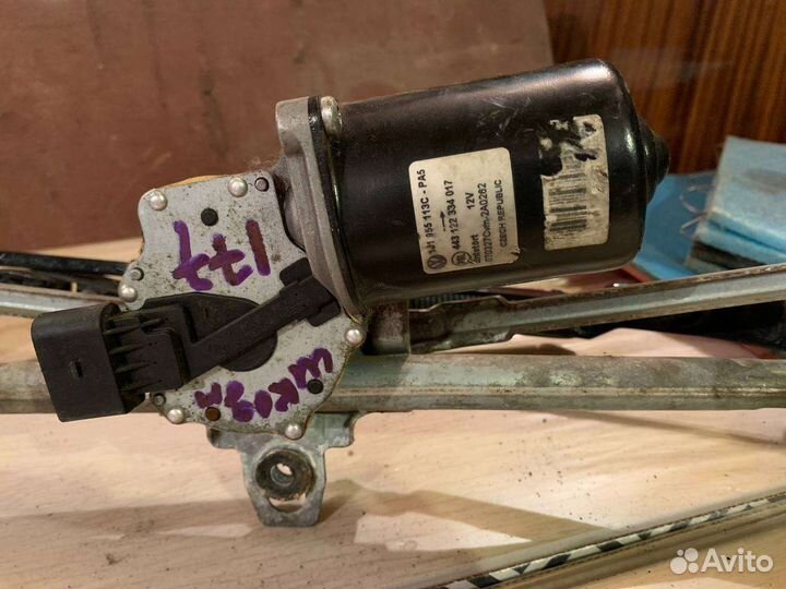 Трапеция дворников шкода октавиа а4