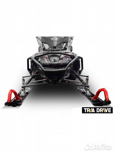 Передний бампер с бок.защитой для снегохода BRP