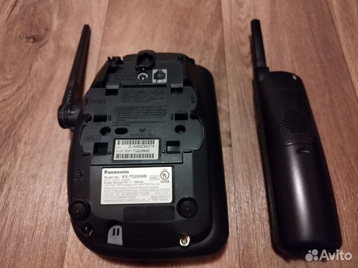 Радиотелефон panasonic kx tg 2207 B