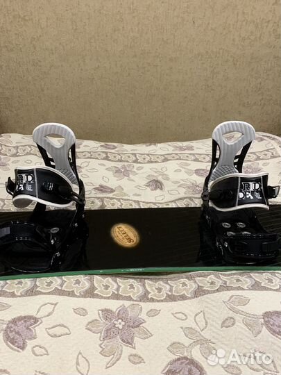 Сноубод комплект 158 и ботинки