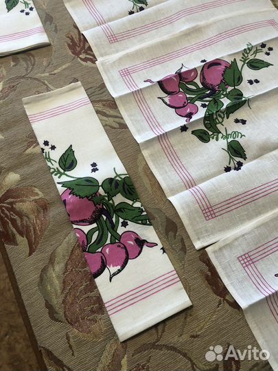 Скатерть льняная новая СССР