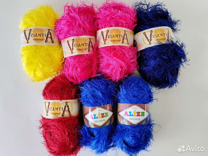 Пряжа травка