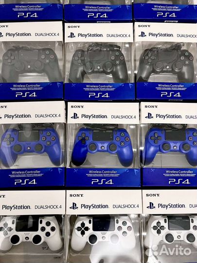 Джойстик ps4 новый + зарядка читайте описание