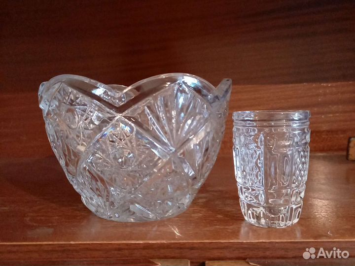 Ваза хрустальная СССР