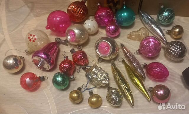 Елочные игрушки СССР