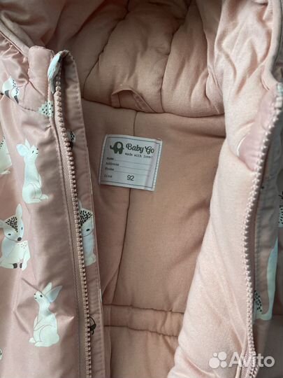 Зимний комбинезон 92 baby go