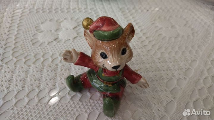Винтажная статуэтка Мышонок - Эльф. Германия