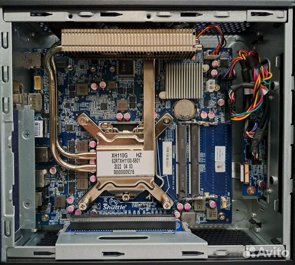 Платформа Shuttle XPC slim XH510G LGA1200