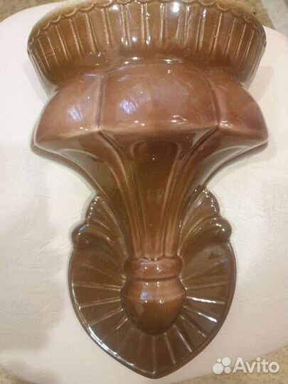 Кашпо керамика, бронь