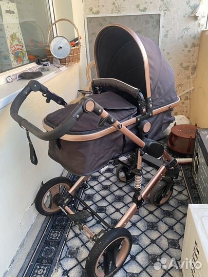 Коляска 3 в 1 wisesonle