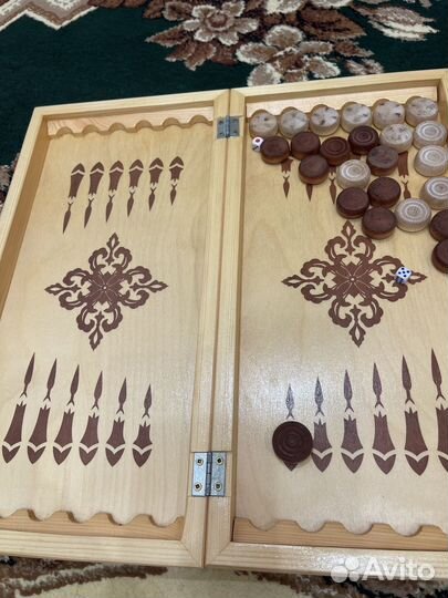 Шахматы нарды шашки 3 в 1