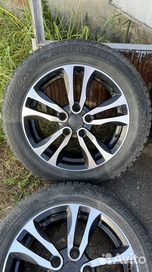 Колёса в сборе R16 зимние 5 x 114.3 Kia CeratoCeed