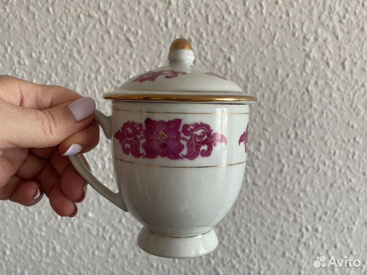 Китайские чайные чашки с крышками, СССР