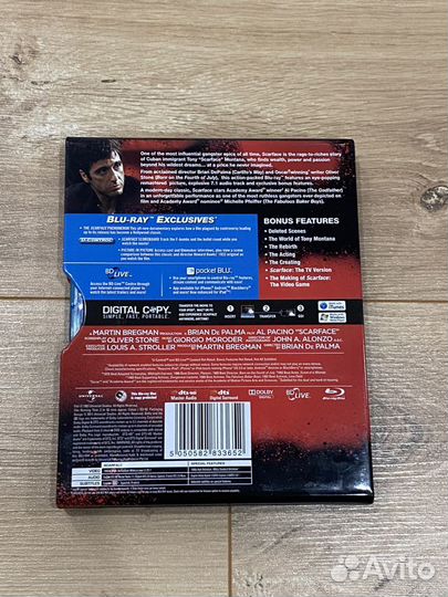 Scarface / Лицо со шрамом (Blu-ray Steelbook)