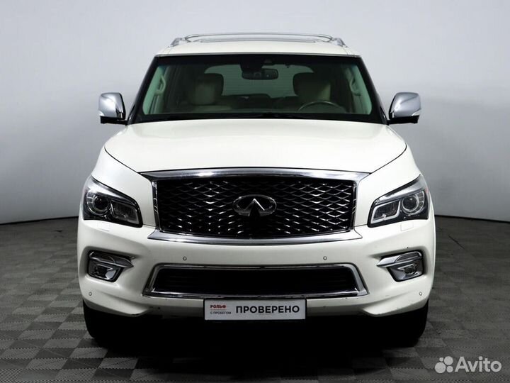 Infiniti QX80 5.6 AT, 2017, 136 591 км