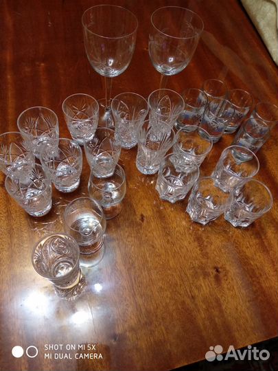 Стопки,фужеры