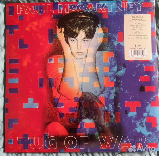 Paul McCartney Tug of War 2017 Новый Винил LP