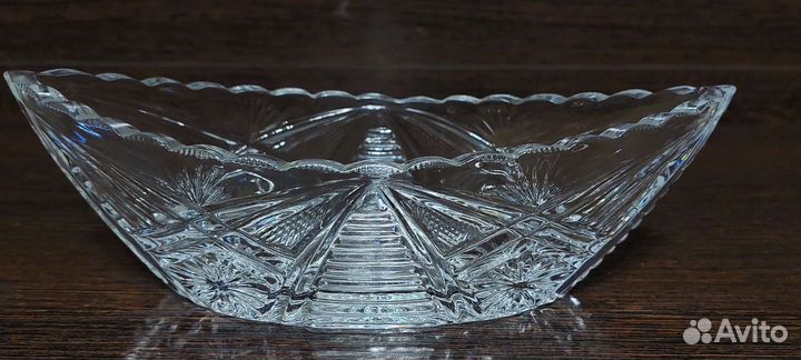 Салатник хрустальный 2шт