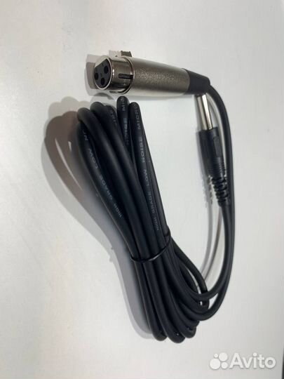 Кабель XLR - Jack 6.3