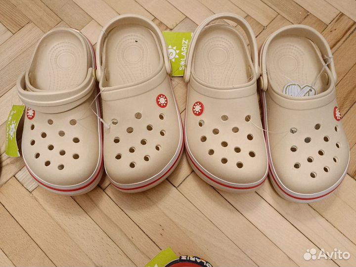 Сабо типа crocs 30, 31, 32для двойни новые