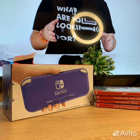 Новый прошитый Nintendo Switch Lite