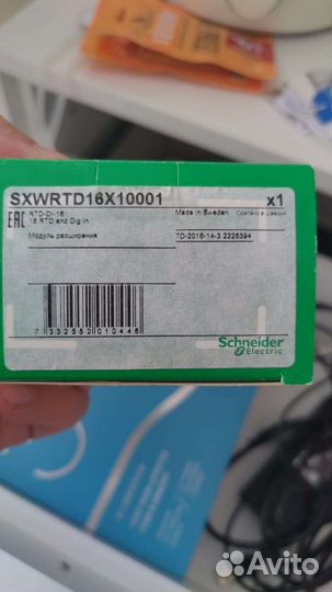 Schneider Модуль расширения RTD-DI-16