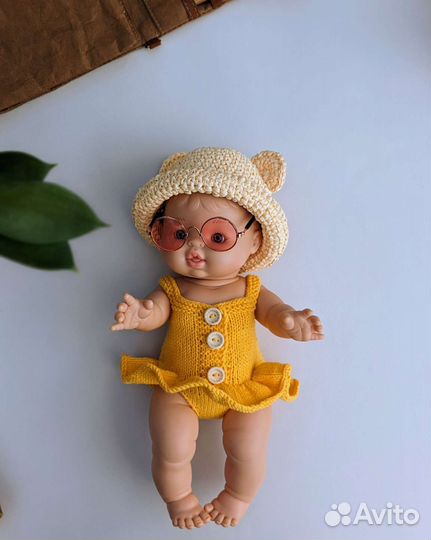 Одежда для Паола Рейна, боди и шляпка