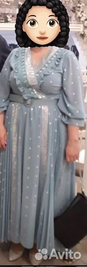 Вечернее платье 50 размер бу