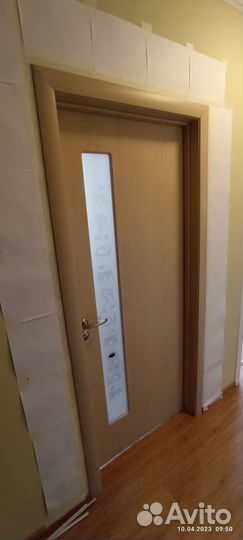 Дверь входная бу деревянная с коробкой