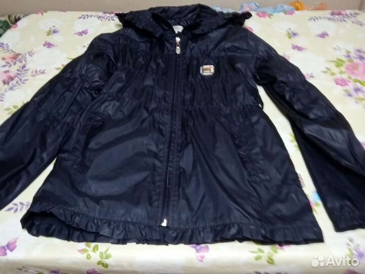 Плащ - ветровка для девочки