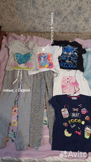 Вещи на девочку 140-146,бу и новые