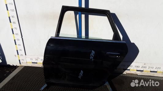 Дверь задняя левая audi A6 C6 (OSE15FG01)