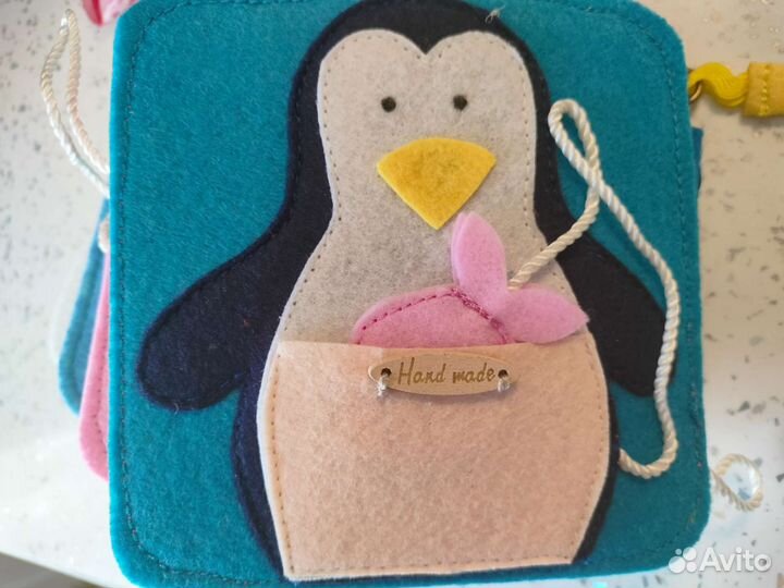 Развивающая книга для раннего возраста на заказ