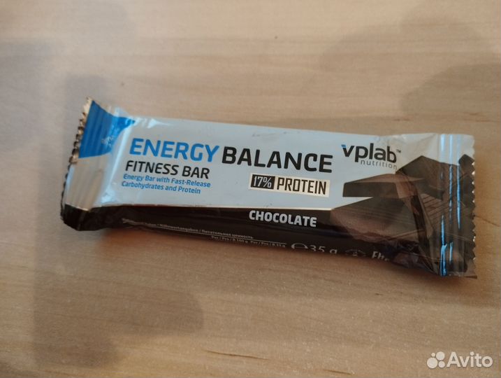Протеиновый батончик energy balance vplab