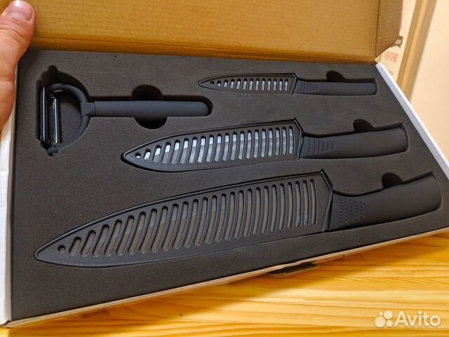 Набор керамических ножей Xiaomi 4В1(магазин)