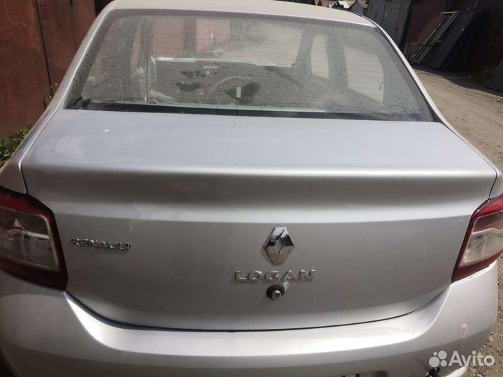 Крышка багажника рено логан 2